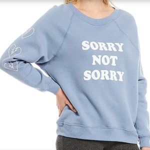 Wildfox | Sorry Not Sorry Sweatshirt (NWOT)